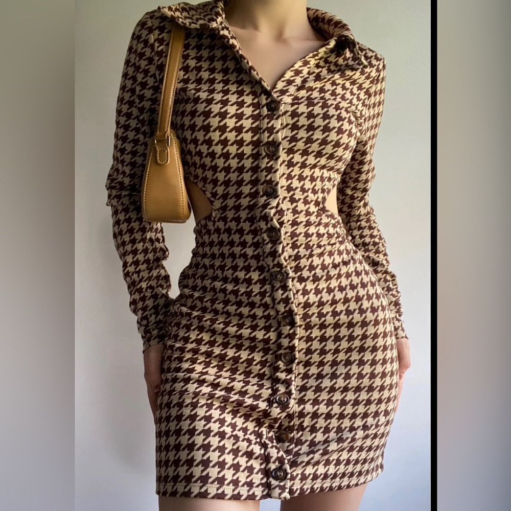 NWOT Bailey Rose Houndstooth Mini